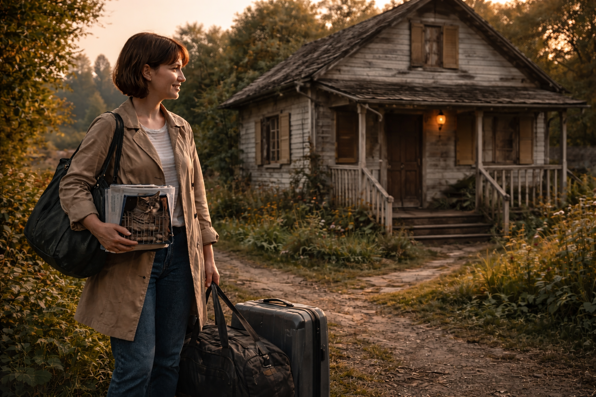 Новая жизнь в заброшенном доме: как Ирина изменила судьбу деревни