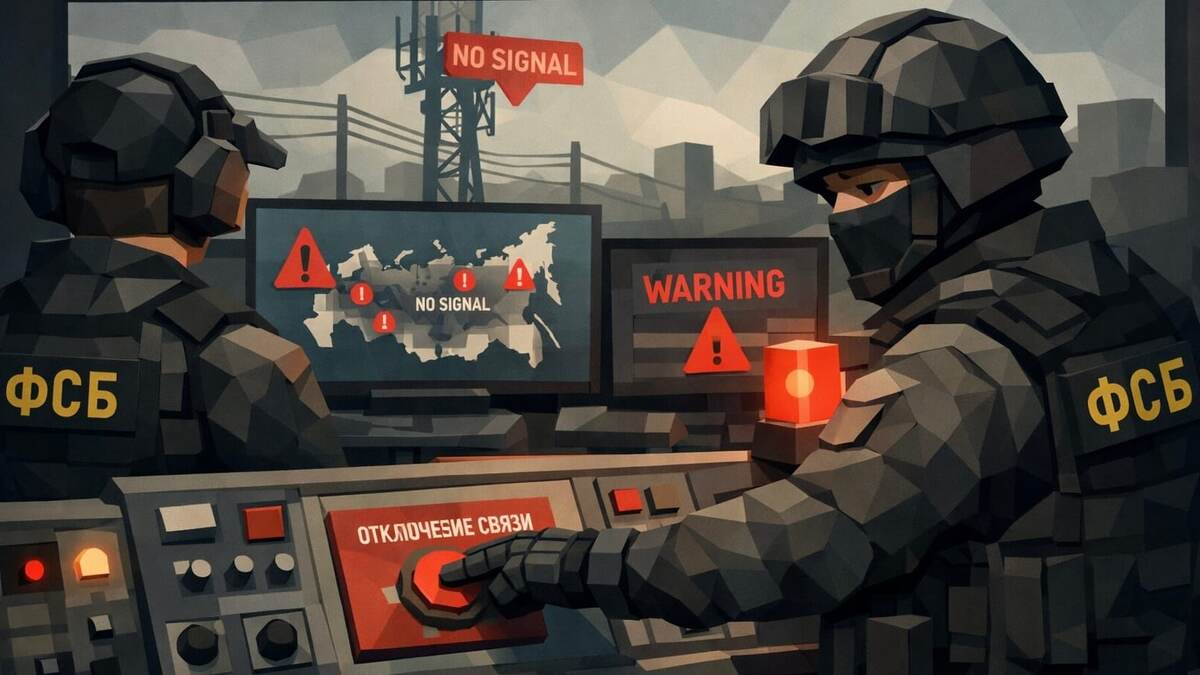 Принятие закона об отключении связи стало новым шагом в рамках ФСБ