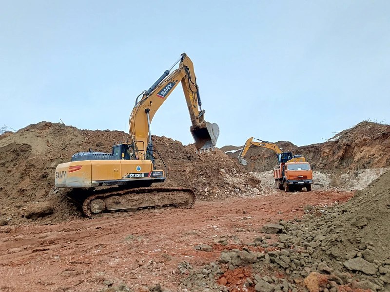 Работы на трассе Архангельск – Белогорский – Пинега – Кимжа – Мезень продолжаются!