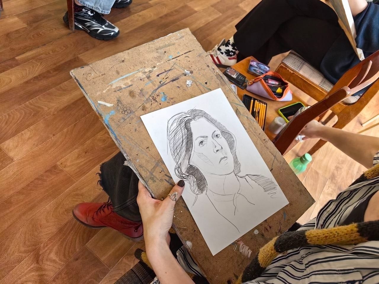 Ваш портрет в графике за 15 минут! 31 марта в 17:00 в Доме народного творчества состоится «Портретный вернисаж»