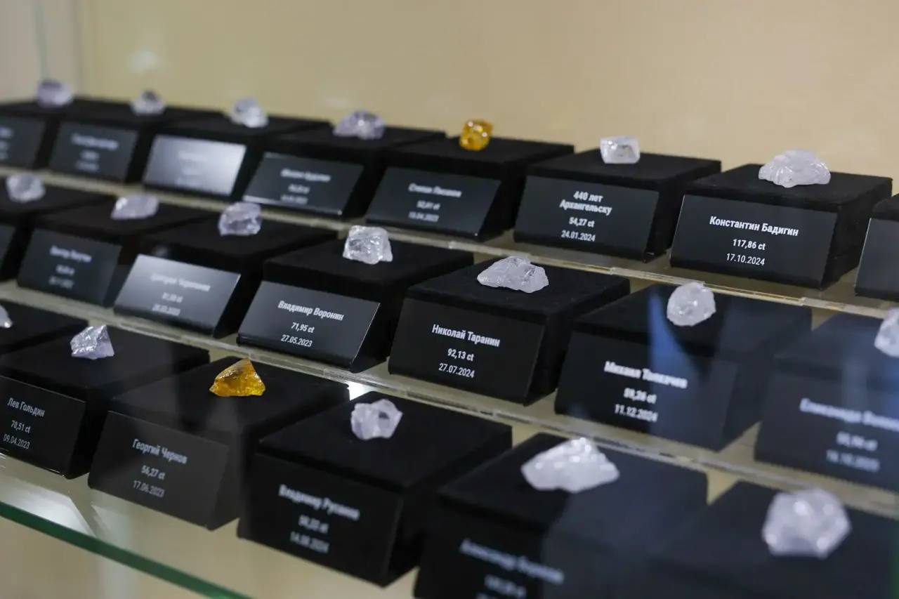 «АГД Даймондс» запустил собственный участок сортировки алмазов