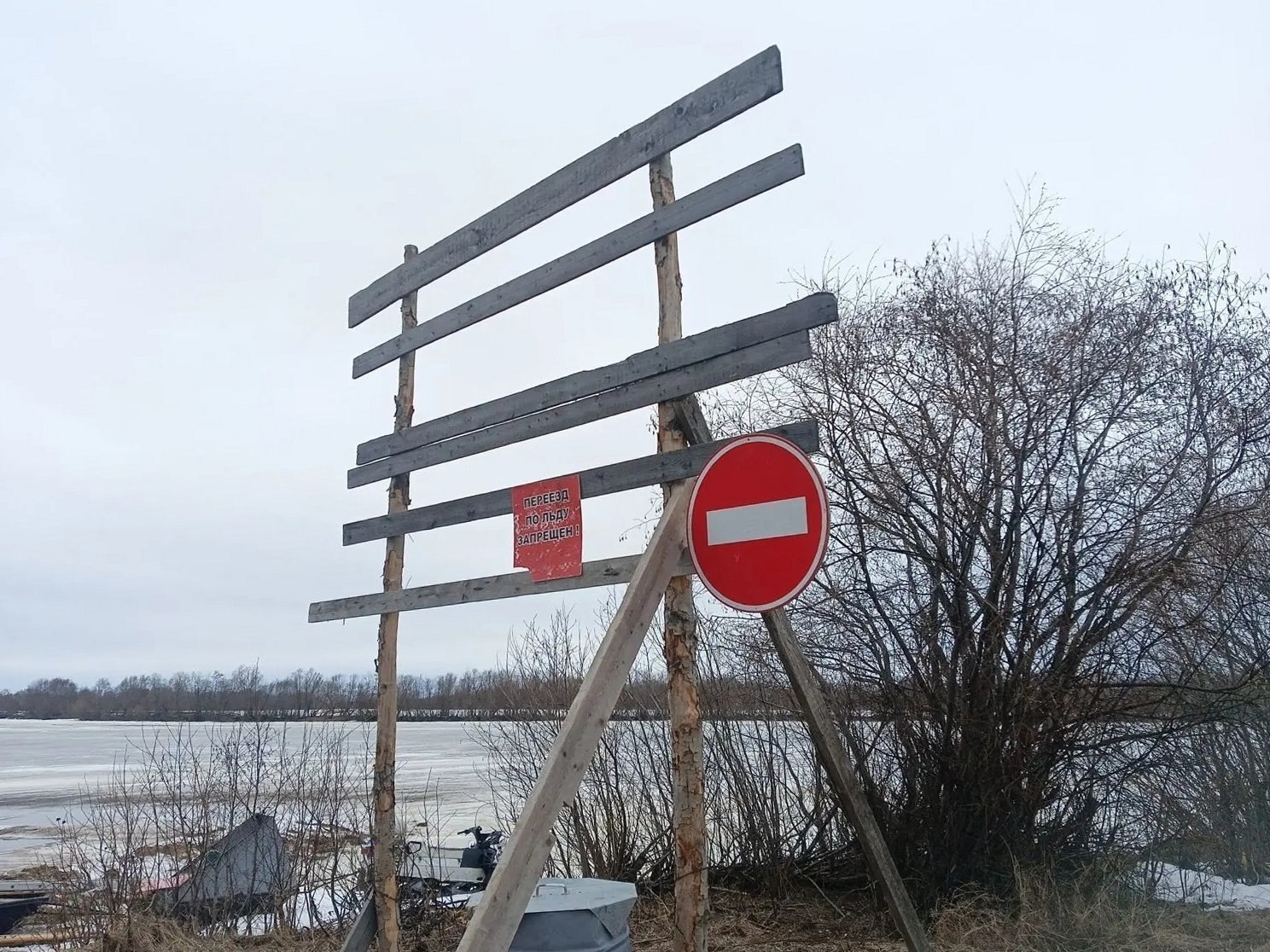 В Архангельской области стремительно закрываются ледовые переправы