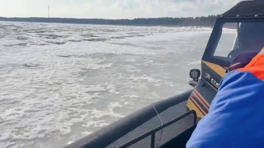 В Холмогорском округе на Северной Двине провели плановые ледовзрывные работы