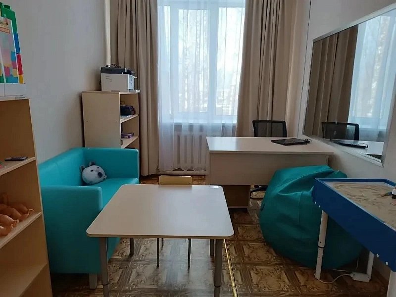 В Плесецком округе открылась «зеленая комната» - пространство, где детям помогают справиться с травмой