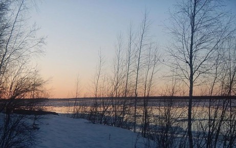 Первые признаки весны: на Северной Двине тронулся лёд