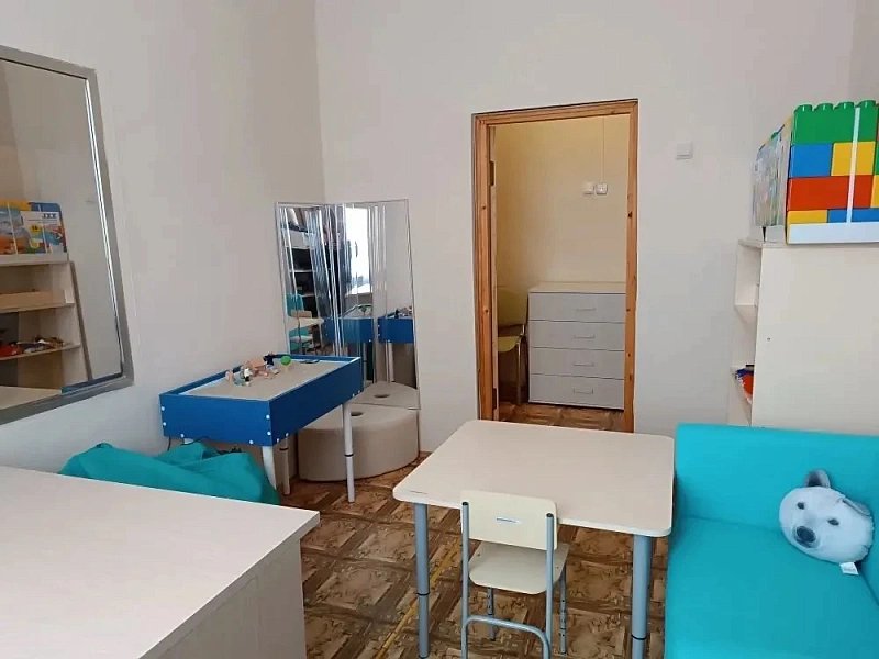 В Плесецком округе открылась «зеленая комната» - пространство, где детям помогают справиться с травмой В Плесецком округе открылась «зеленая комната» - пространство, где детям помогают справиться с травмой