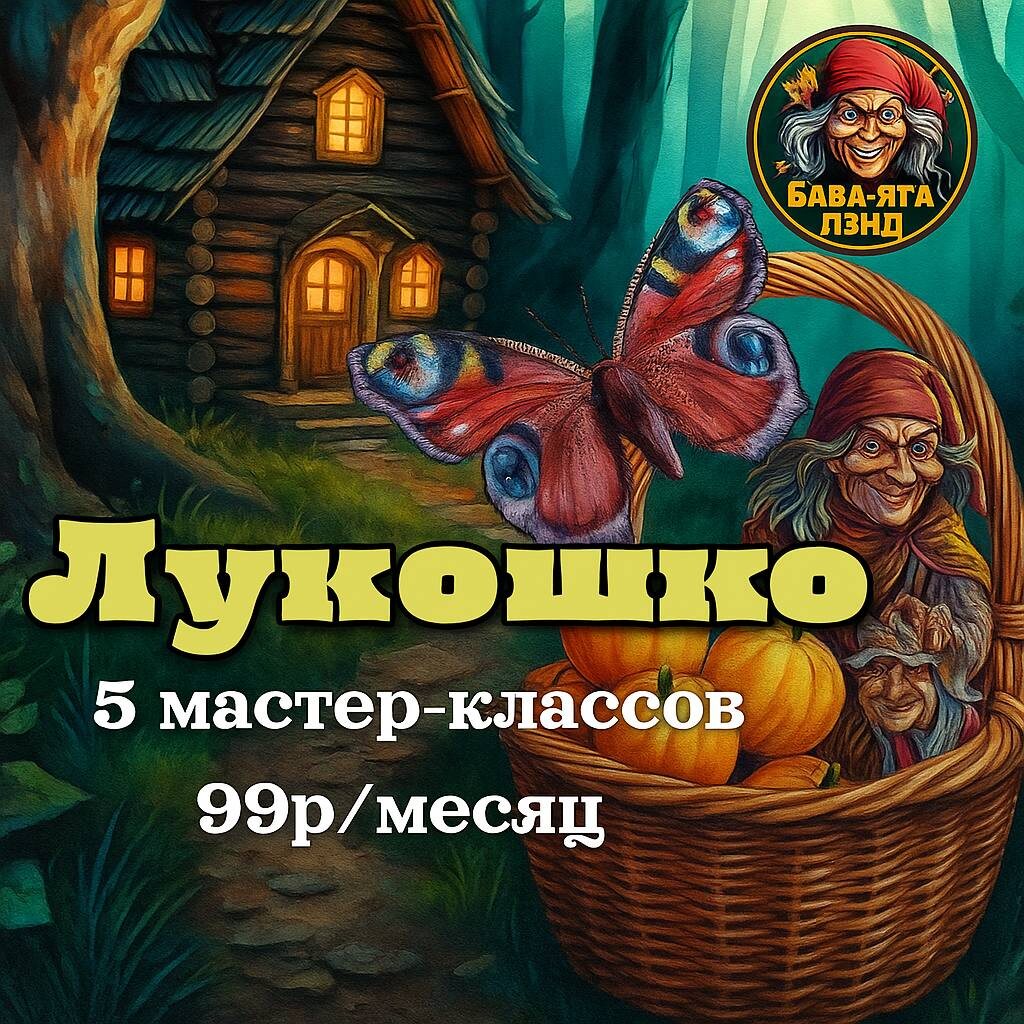 Сладкие чудеса с подпиской «Лукошко» от Баба-Яги