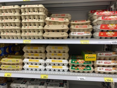 Скоро Пасха (12 апреля). Как вам цены на яйца в Архангельске?