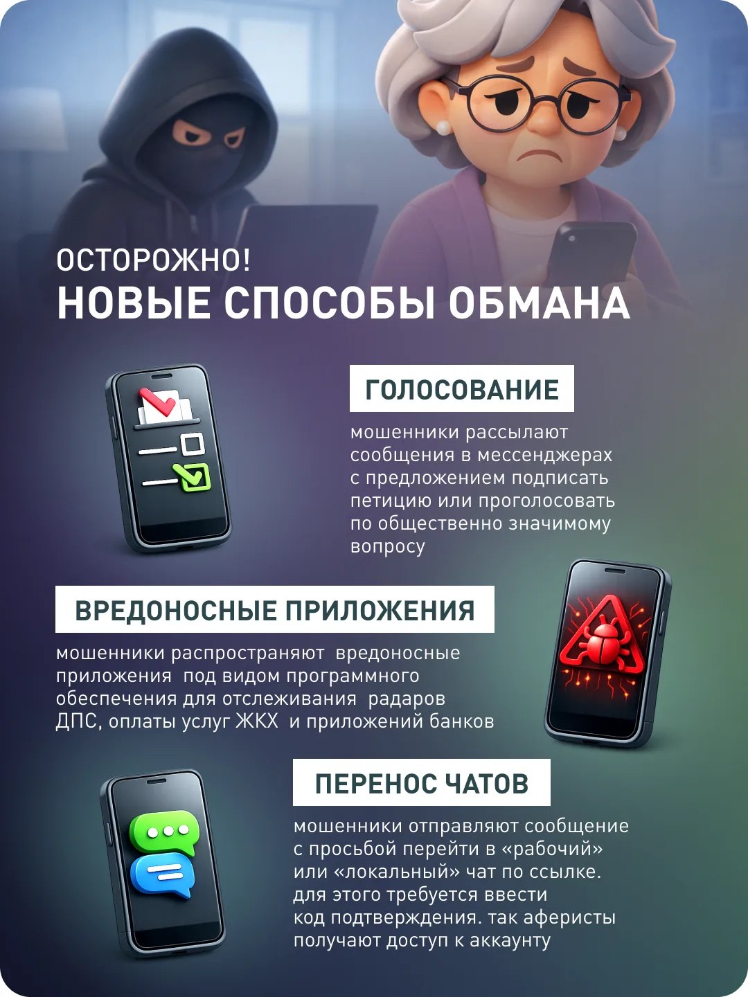 В УМВД России по Архангельской области рассказали о новых схемах мошенничества в стране