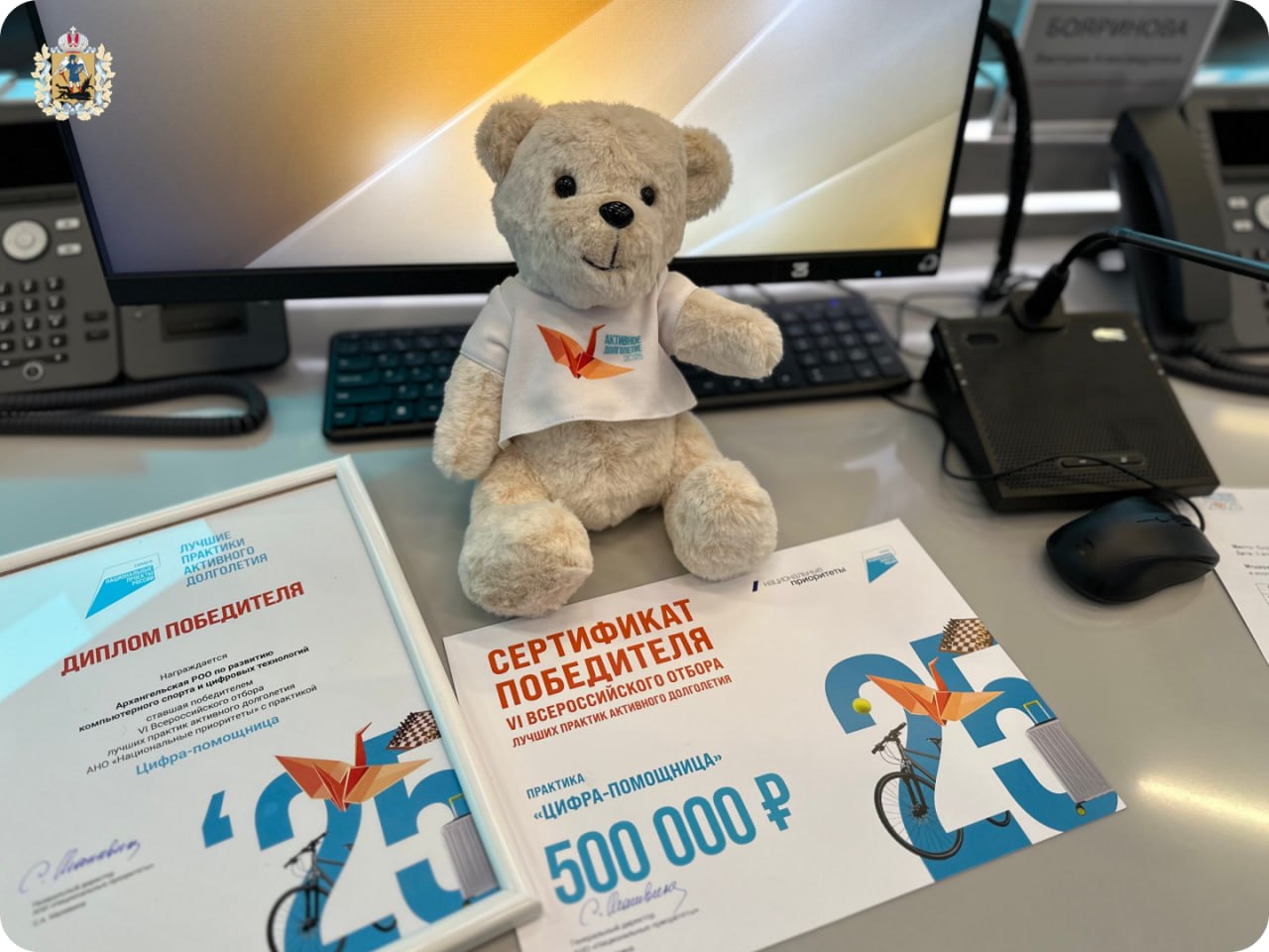 Проект из Архангельской области «Цифра-помощница» признан одной из лучших практик активного долголетия