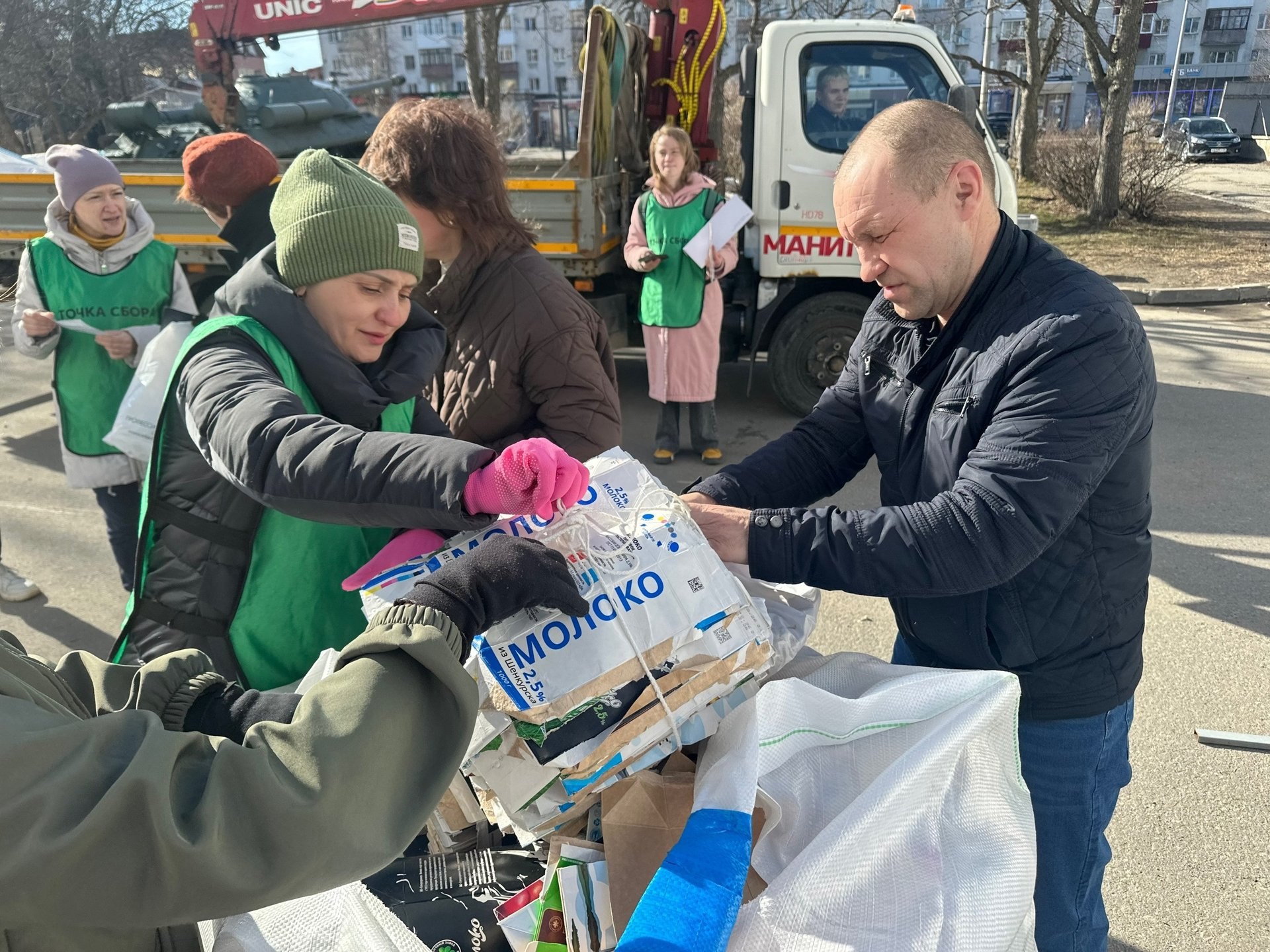 Более 700 кг тетрапака отправили на переработку Более 700 кг тетрапака отправили на переработку