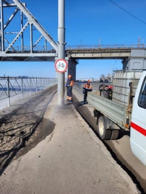 Не только лампочки: «Горсвет» выполняет весенний комплекс работ