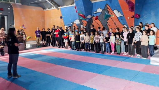 В Архангельске состоялся фестиваль по скалолазанию "Вертикальный предел"!