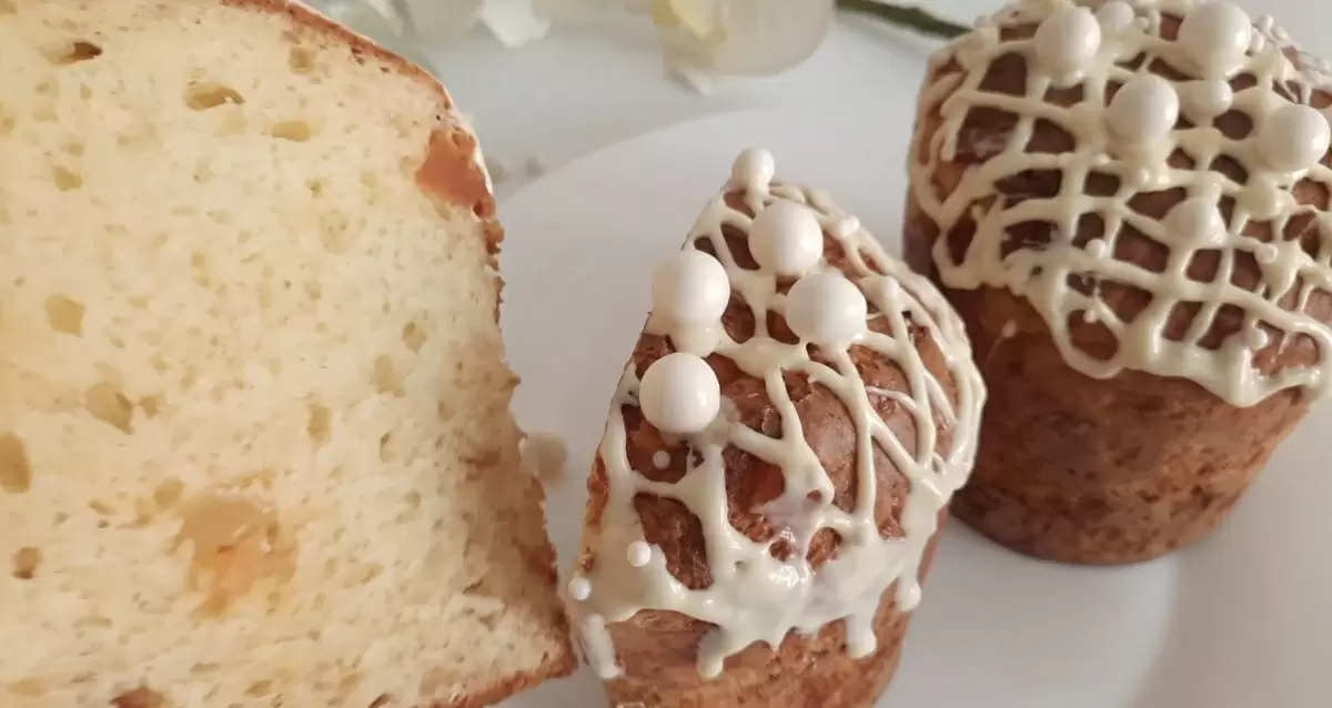 Нежный творожный кулич без дрожжей: проще не придумаешь