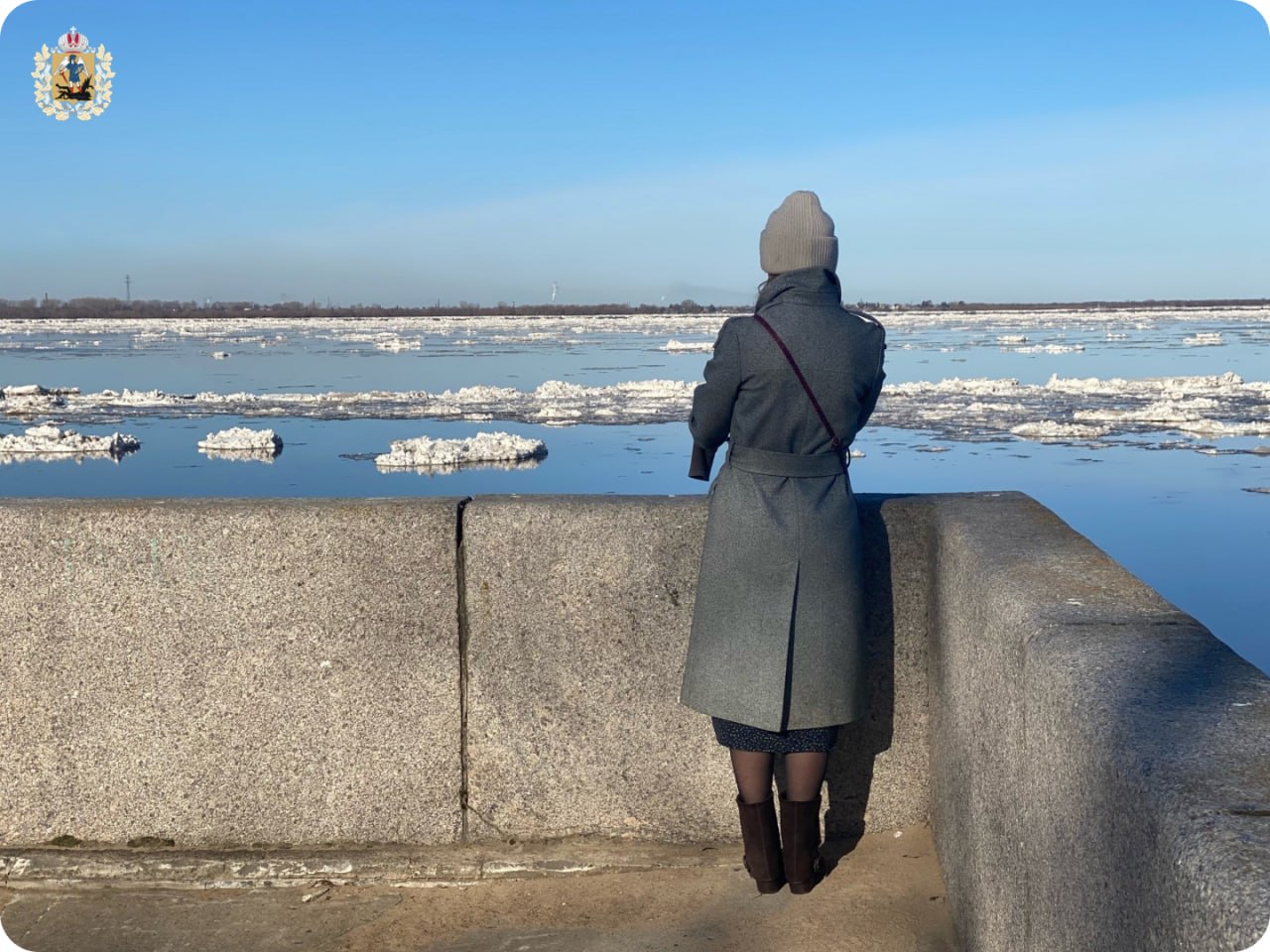 Ледоход пришел в Архангельск Ледоход пришел в Архангельск