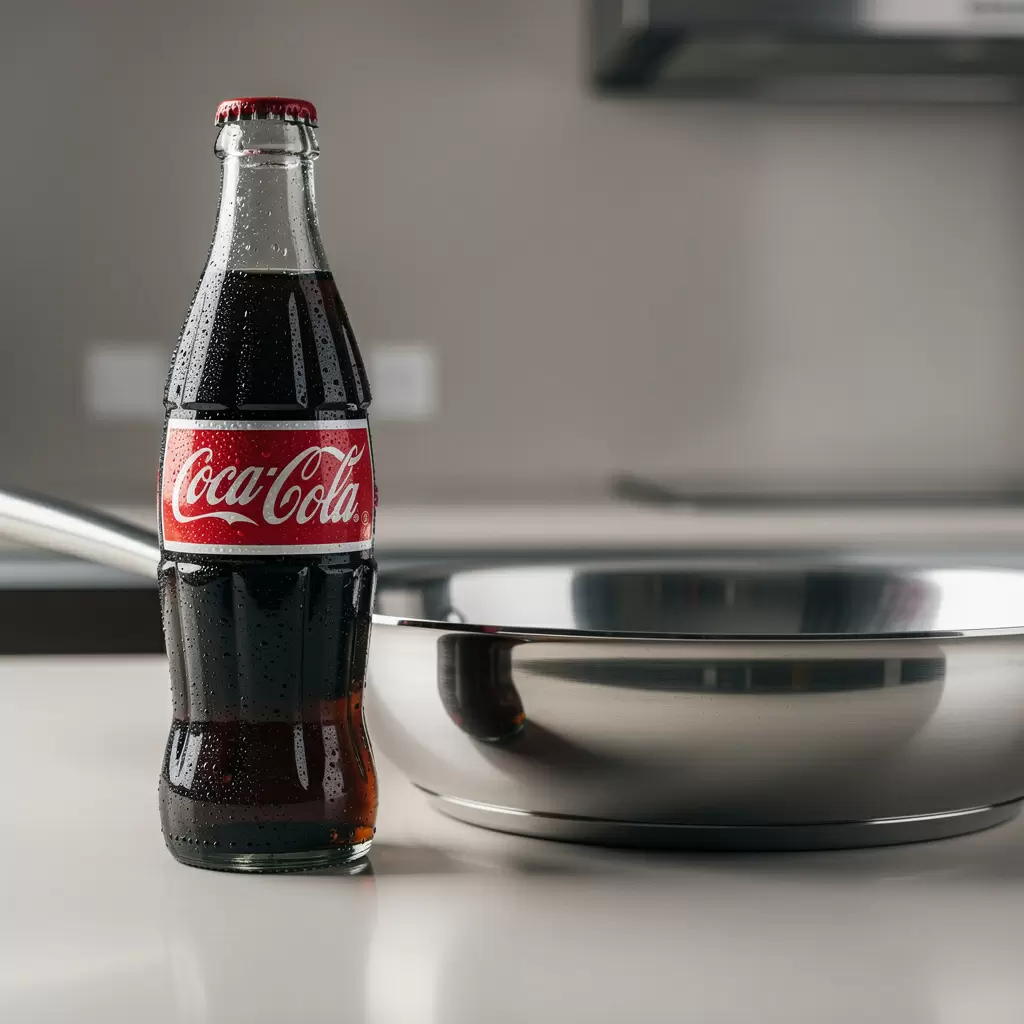Очистить сковороду с помощью колы и соды: экономичный способ без химикатов