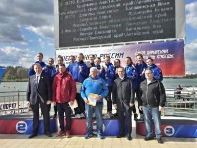 Золото Кубка России по гребле у спортсменки из Архангельска!