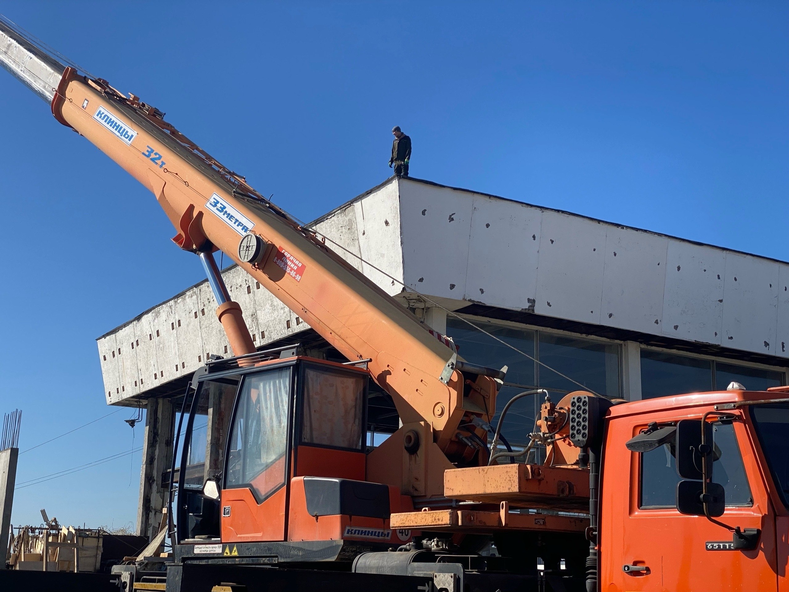 Смотрим, как здание МРВ обретает новую жизнь Смотрим, как здание МРВ обретает новую жизнь