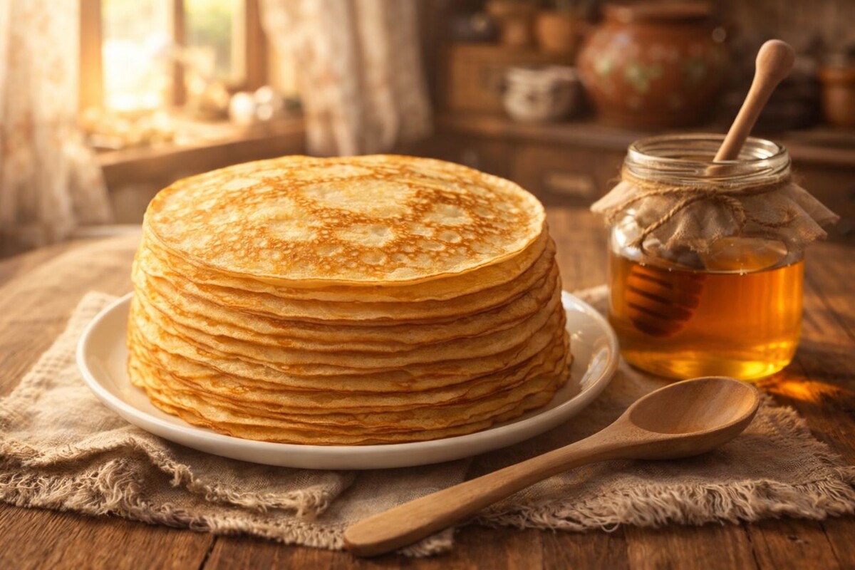 Приготовьте блины на Масленицу: от классики до шоколадных шедевров