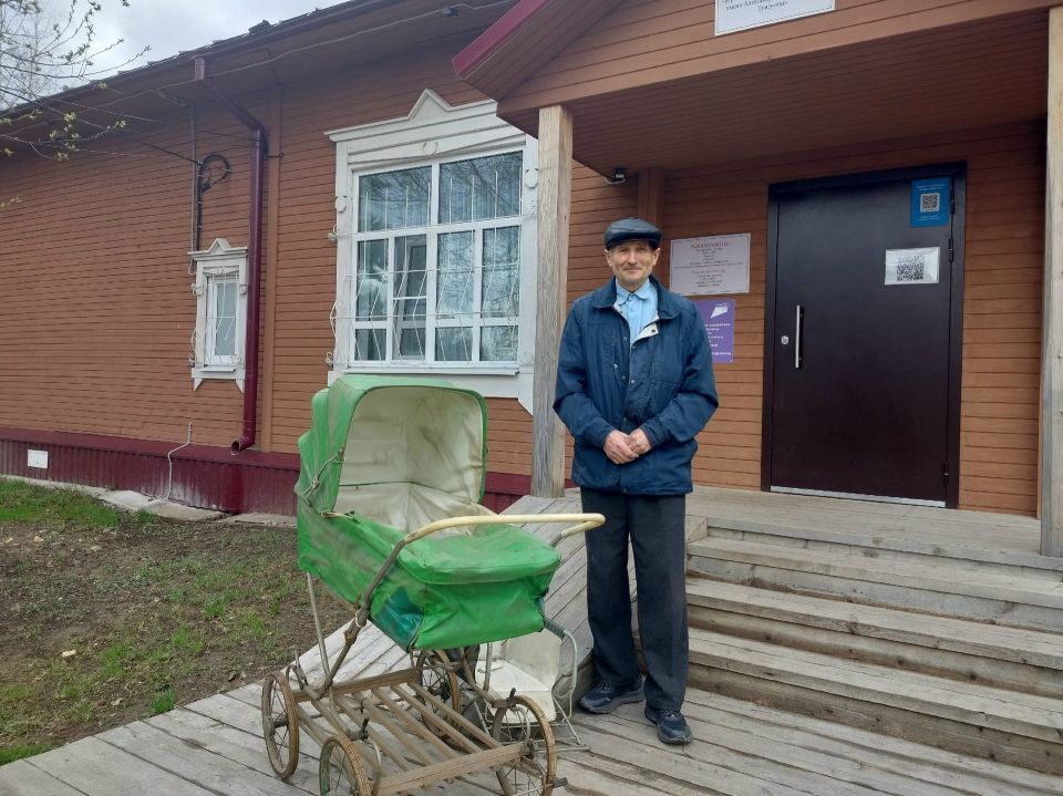 Новый экспонат в Верхнетоемском музее
