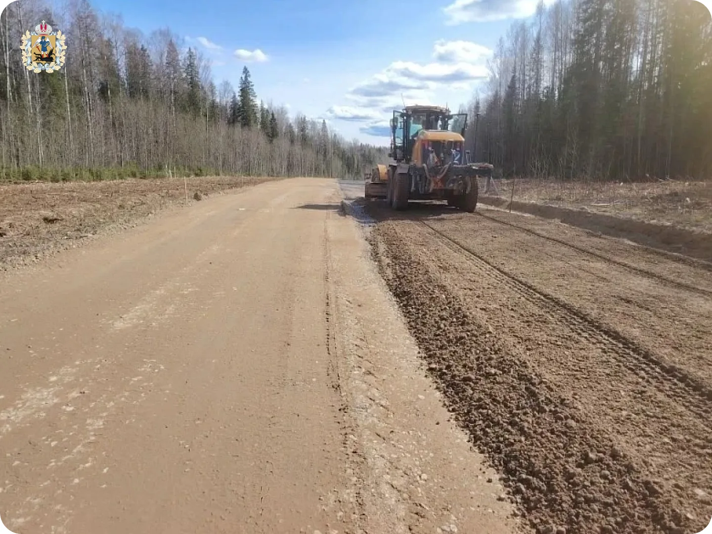 Продолжается ремонт двух участков автодороги Коноша – Вожега Продолжается ремонт двух участков автодороги Коноша – Вожега