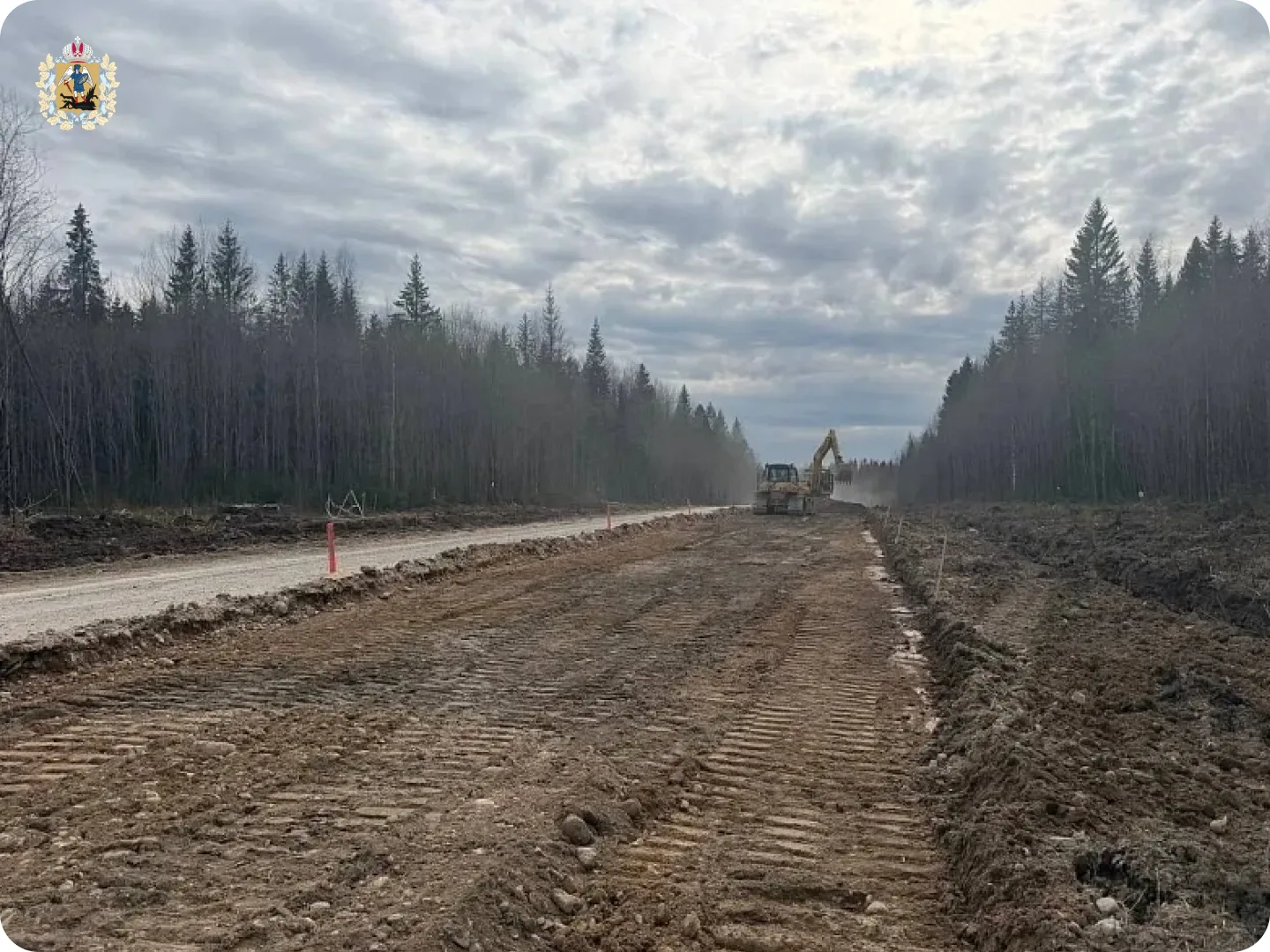 Продолжается ремонт двух участков автодороги Коноша – Вожега