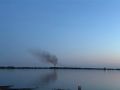 Пожар на острове Кего: горели хозяйственные постройки