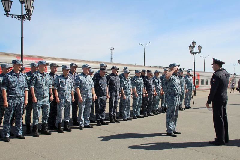 Сотрудники сводного отряда УМВД России по Архангельской области вернулись из длительной командировки