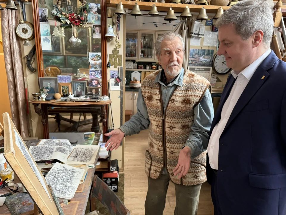 Известный архангельский художник Владимир Трещев отмечает день рождения