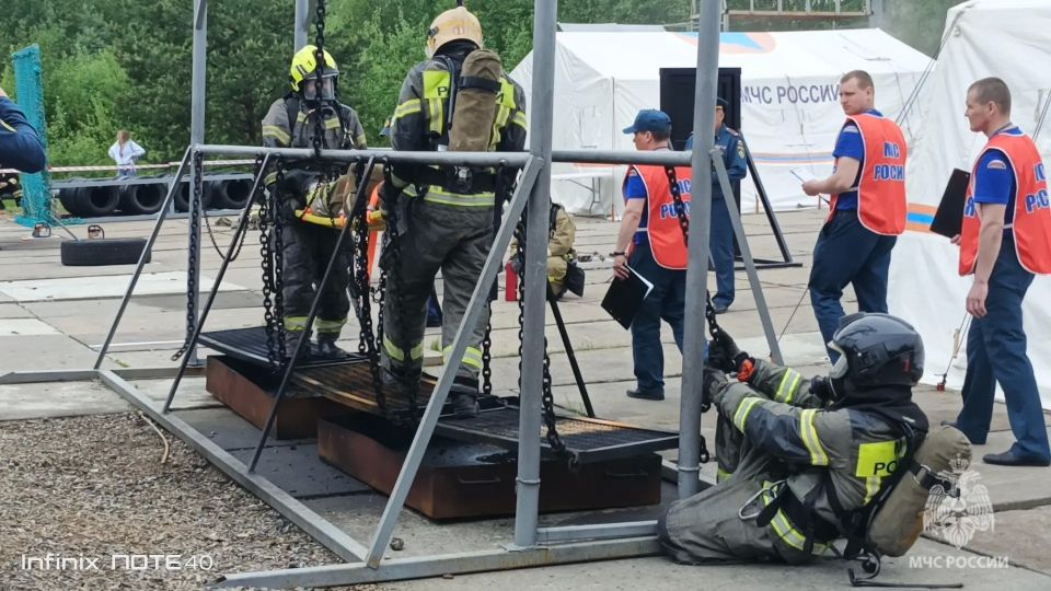 На пределе возможностей. В Архангельске на базе СПСЧ им. В.М. Петрова проходит смотр-конкурс на лучшее звено ГДЗС На пределе возможностей. В Архангельске на базе СПСЧ им. В.М. Петрова проходит смотр-конкурс на лучшее звено ГДЗС