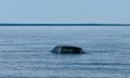 На Яграх водитель заехал на литораль Белого моря — машину залило приливом