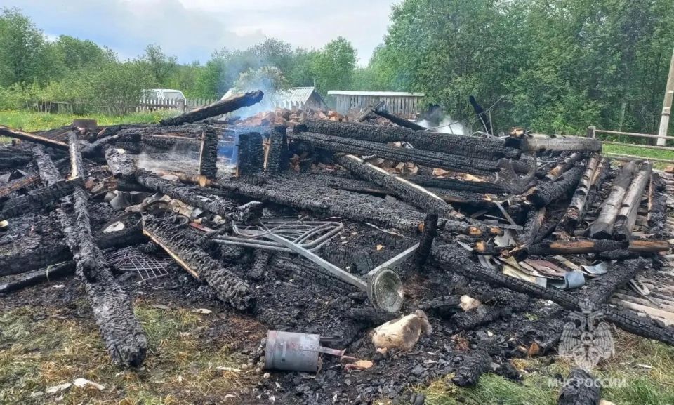 В Архангельской области за сутки произошло четыре пожара