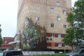 В Архангельске торжественно открыли мурал, посвящённый Герою России Сергею Ванееву