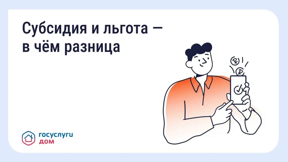 Льгота и субсидия в чем разница?