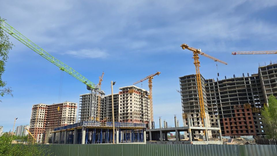 Детский сад в квартале «Сосновка» набирает высоту Детский сад в квартале «Сосновка» набирает высоту