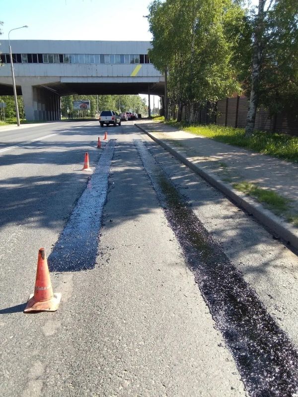 В Архангельске продолжается второй этап ямочного ремонта В Архангельске продолжается второй этап ямочного ремонта