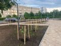 Коллектив сети салонов оптики «Здоровье и милосердие» не первый раз принимает участие в озеленении города