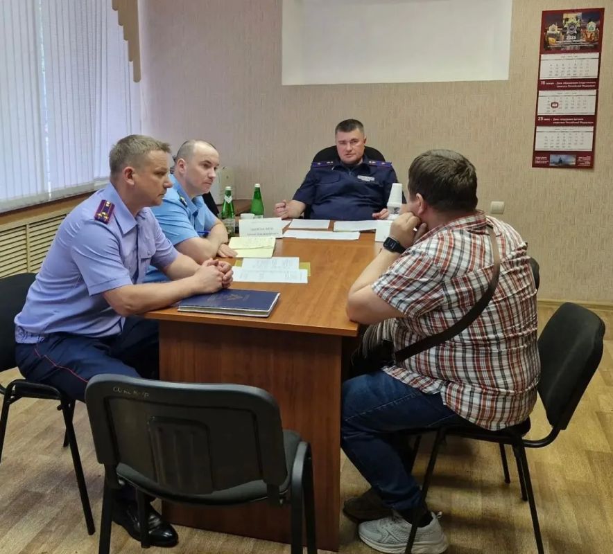 Руководитель следственного управления провел выездной личный прием граждан