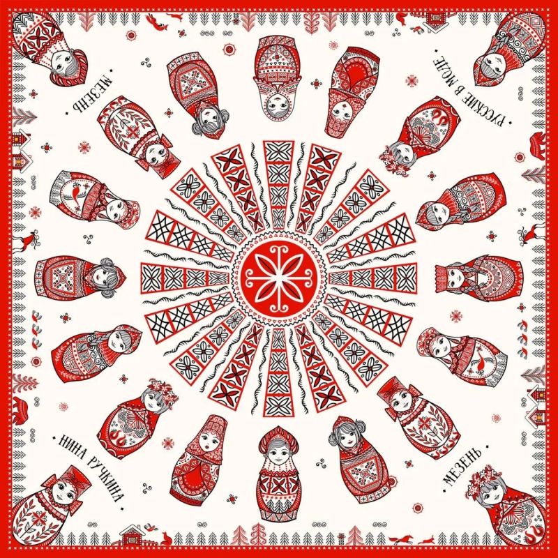 Москве и Севастополе дизайнер Нина Ручкина представит «шелковую карту России» — масштабную выставку платков-картин «Русские в моде» Москве и Севастополе дизайнер Нина Ручкина представит «шелковую карту России» — масштабную выставку платков-картин «Русские в моде»
