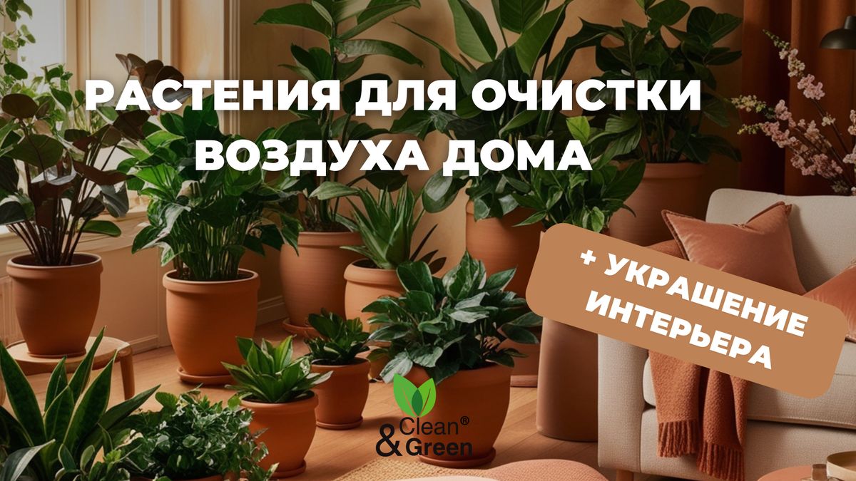 Как зеленые помощники способны очистить воздух в вашем доме