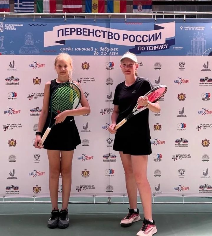 Архангельские теннисистки выступают на первенстве России