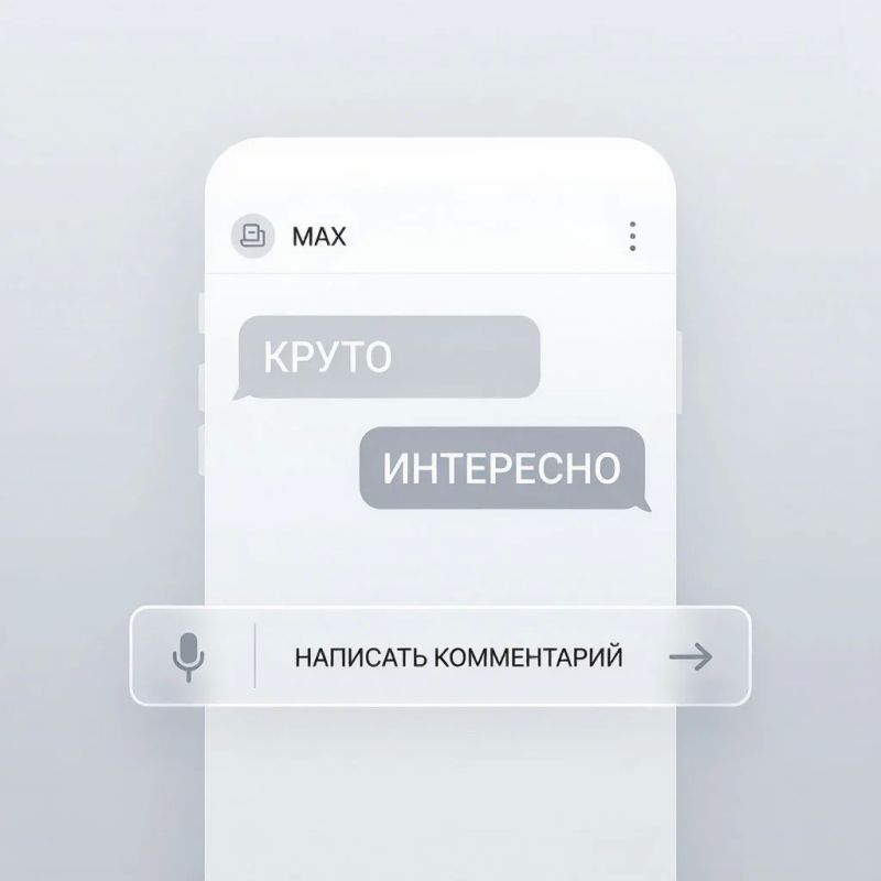 Сегодня в нашем канале появились комментарии от MAX