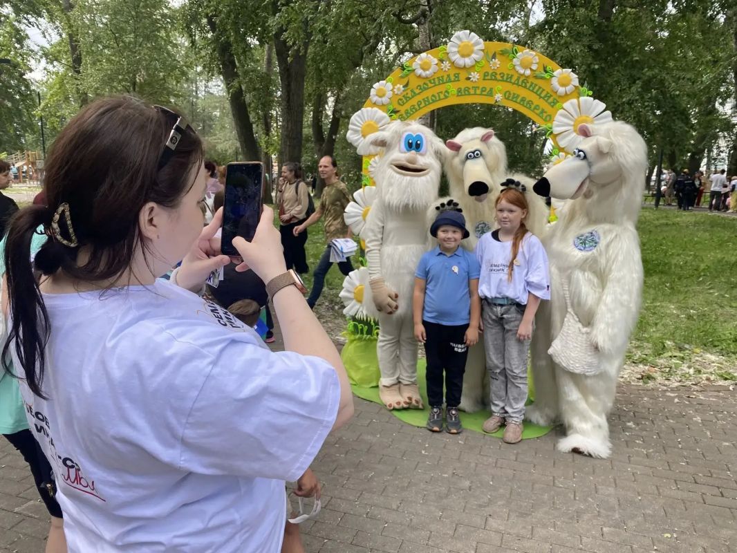 Петровский парк стал центром семейного тепла