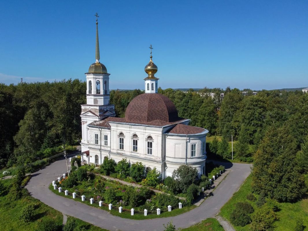 Знаете ли вы, что в Онеге есть храм, построенный по указу Екатерины II?
