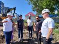 Вновь провел выездное совещание на площади Профсоюзов - самом крупном объекте благоустройства города