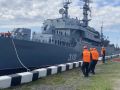 Учебный корабль «Перекоп» пришвартовался к причалу МРВ