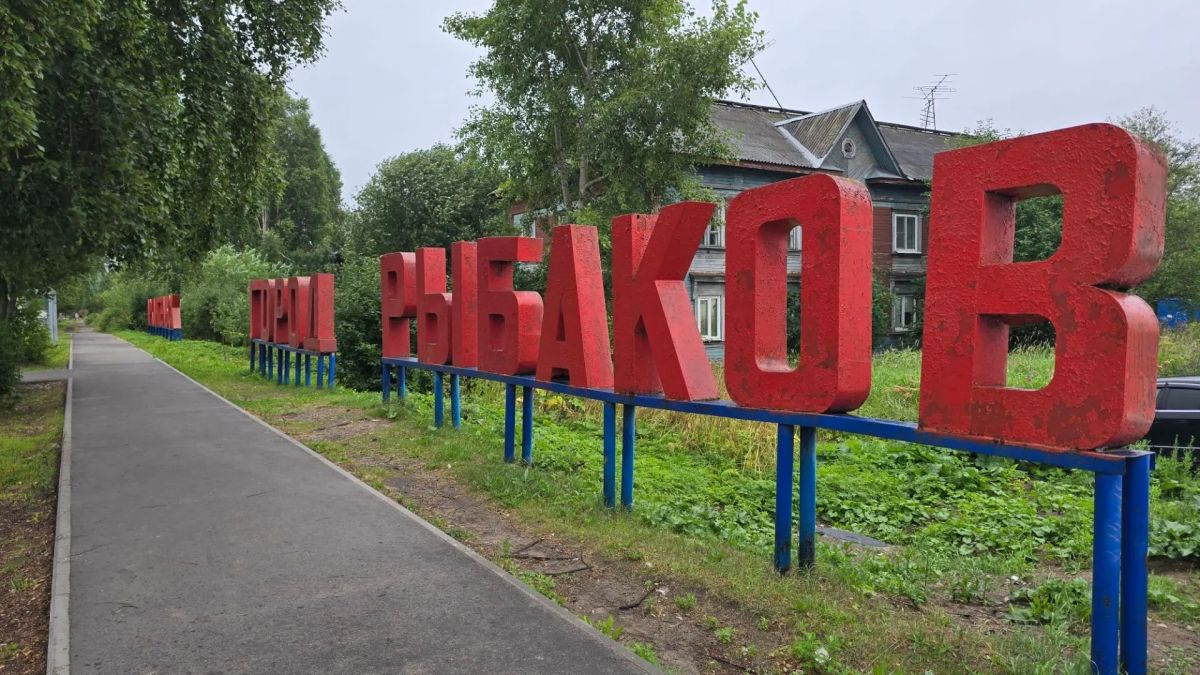Знак символ «Архангельск – город рыбаков» на пр. Ленинградском обновят и подсветят Знак символ «Архангельск – город рыбаков» на пр. Ленинградском обновят и подсветят