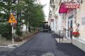 Игорь Арсентьев: Начались работы по асфальтированию тротуара на нечётной стороне улице Плюснина от проспекта Ленина до улицы Бойчука