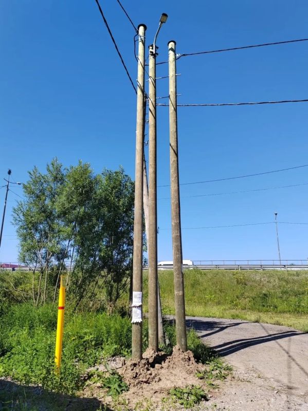 В Архангельске идет строительство новых линий освещения В Архангельске идет строительство новых линий освещения