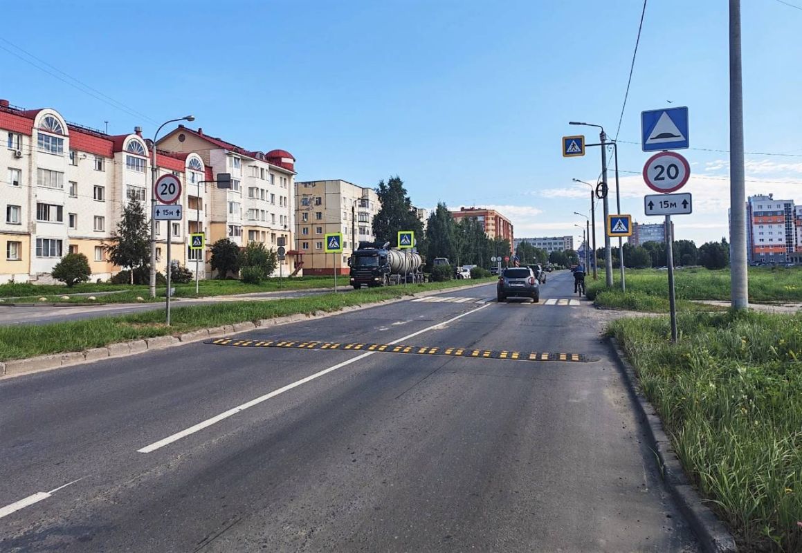 Игорь Арсентьев: В Северодвинске появятся новые пешеходные переходы Игорь Арсентьев: В Северодвинске появятся новые пешеходные переходы